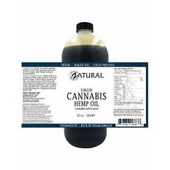 Zatural Cannabis Sativa Hemp Oil, 32 oz