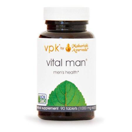 Vital Man | 90 Tablets | Natural Herbal Supplement for Energy & Stamina | Promotes Healthy Reproductive System with Ashwagandha & Licorice | Boosts Resistance to Stress | Supports Healthy Libido