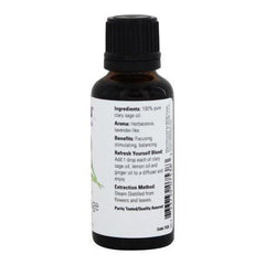 NOW Clary Sage Oil, 1 Oz