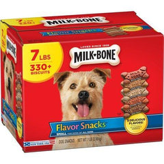 Milk-Bone Flavor Snacks Dog Biscuits - for Small/Medium-sized Dogs, 7-Pound Bag