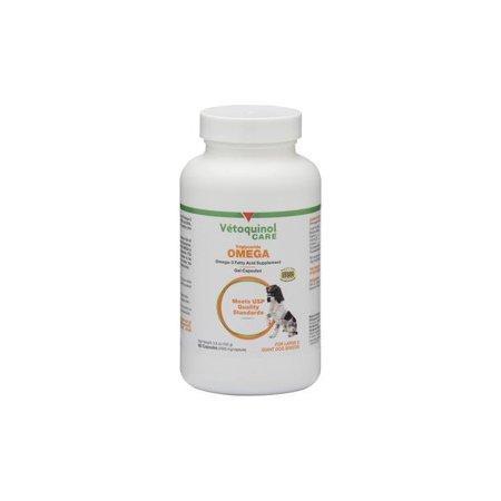 Vetoquinol Triglyceride Omega for Large Dogs - 60 Capsules