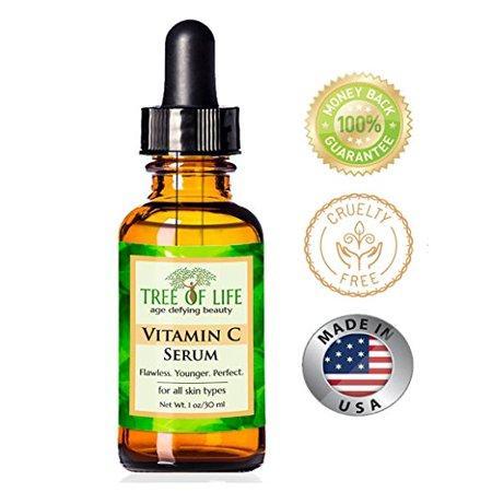 Vitamin C Serum - 72% ORGANIC Anti Wrinkle Serum for Face - Anti Aging Facial Serum - Vegan, Cruelty Free, Made in the USA