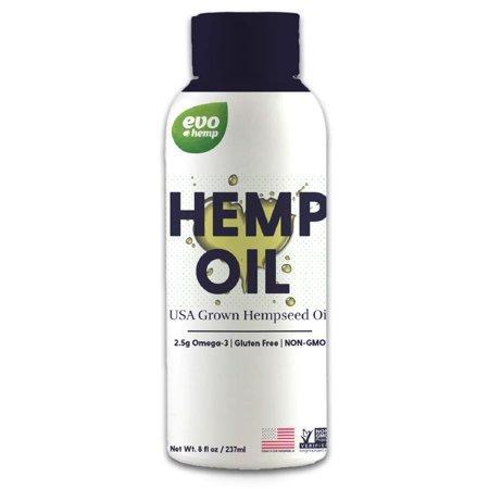 Evo Hemp 8oz U.S. Hemp Seed Oil