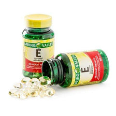 Spring Valley Vitamin E Supplement, 400IU, 200 Softgel Capsule Twin Pack