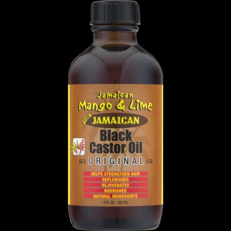 Jamaican Mango & Lime Black Castor Oil Original, 4 fl oz