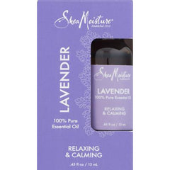 Shea Moisture 100% Pure Essential Oil Lavender, 0.45 FL OZ