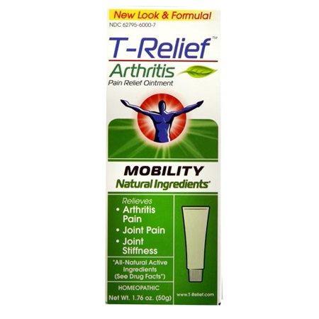 MediNatura T-Relief Homeopathic Arthritis Pain Relief Ointment -- 2 oz Ointment