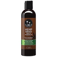 Hemp Seed Massage & Body Oil Naked in the Woods 8 oz