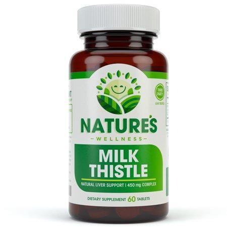 900mg Milk Thistle - 120 Count - Standardized Silymarin Extract for Maximum Liver Support - Detox, Cleanse & Maintain Your Liver – Extract & Seed Complex - Natural Herbal Supplement