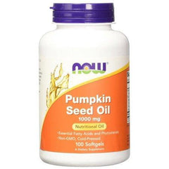 Now Foods - Pumpkin Seed Oil 1000 mg 100 Sgels (Pack of 2)