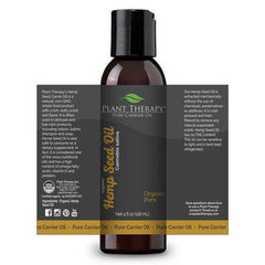 Plant Therapy Hemp Seed Organic Carrier Oil 4 fl. oz.