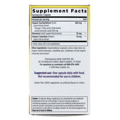 New Chapter Supercritical Vegetarian Omega-7 Capsules, 100 Mg, 60 Ct