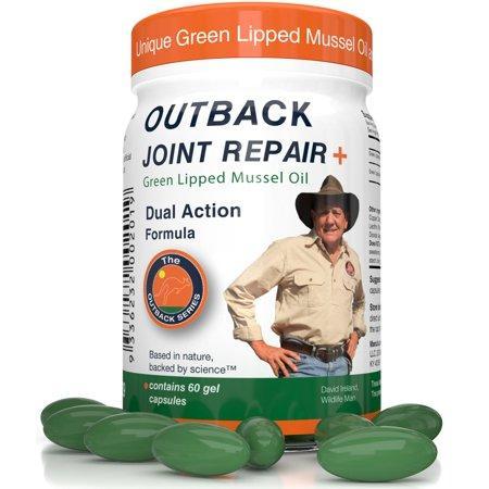 Outback Joint Repair Supplement with Green Lipped Mussel Oil, 60 Capsules