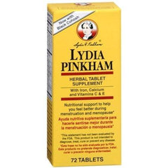 Lydia Pinkham Herbal Tablet Supplement 72 Tablets