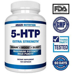 5-HTP 200 mg Supplement BRAIN, MOOD, SLEEP 120 Capsules