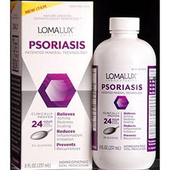 Loma Lux Homeopathic Medicine, Psoriasis, 8 fl oz (237 ml)