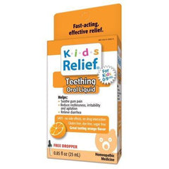 HomeoLab Kids Relief Teething Homeopathic Medicine, 0.85 Fl Oz