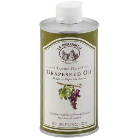 La Tourangelle Expeller-Pressed Grapeseed Oil, .5 l, (Pack of 6)