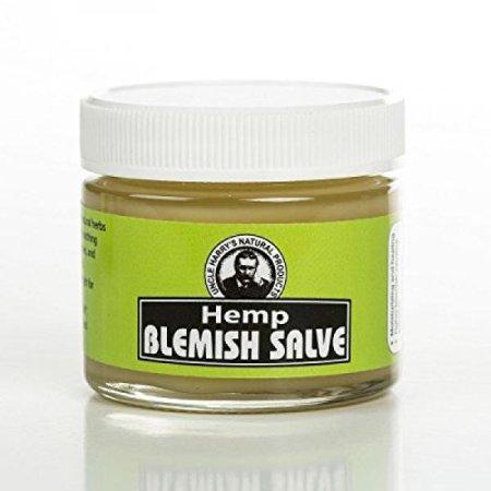 Uncle Harry's Hemp Blemish Salve Healing Ointment (2 oz glass jar)