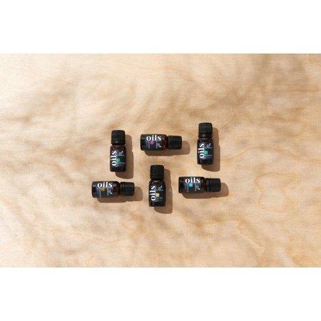 Pure Essential Oil Set (6x10mL) Natural Aromatherapy for Oil Diffuser Humidifier