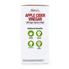 DietWorks Apple Cider Vinegar Dietary Supplement, 90 Capsules