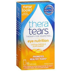 TheraTears Nutrition Dry-Eye Relief Capsules [Omega-3 Supplement] 90 ea (Pack of 2)