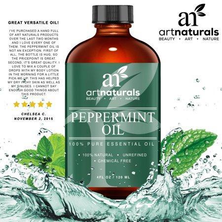 Peppermint CBD Oil (4oz) - 100% Pure Natural Mentha Piperita Essential Oil