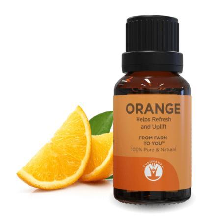 Gurunanda Orange Oil Essential Oil, 0.5 Oz