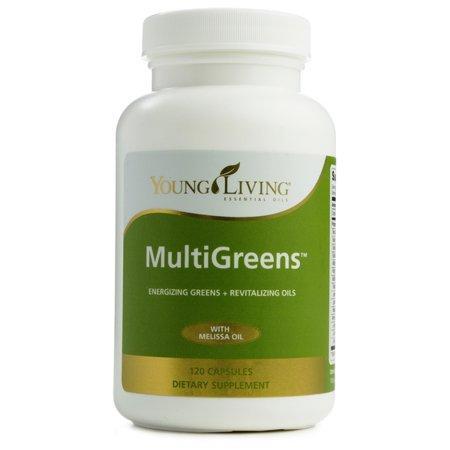 Young Living MultiGreens with Melissa Oil 120 Capsules