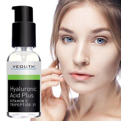 YEOUTH Best Anti Aging Vitamin C Serum with Hyaluronic Acid & Tripeptide 31 Trumps ALL Others. Maximum Percentage Vitamin-C Topical Vit C Can Make Your Face Look Ten Years Younger! 100% Guaranteed